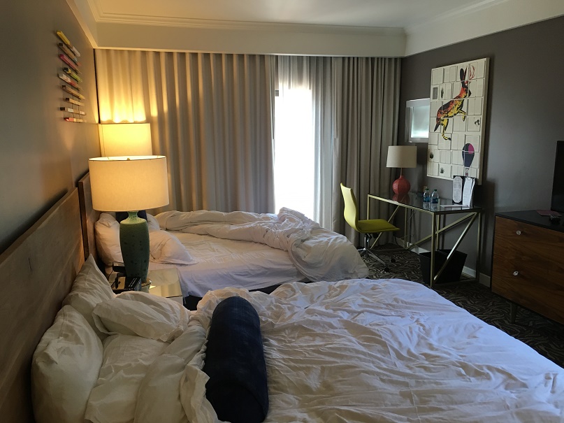 セドナのアマラリゾートホテルの部屋の様子