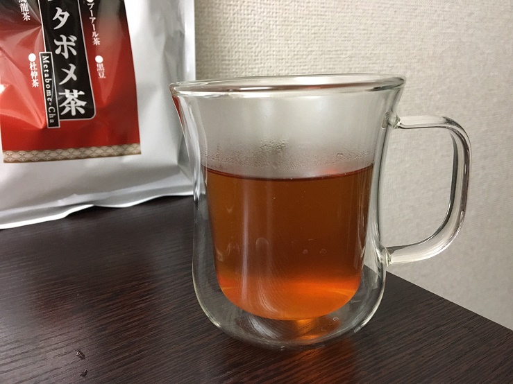 メタボメ茶の色